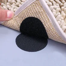 

10Pcs Non-Slip Stickers Self Adhesive Hook Loop Fastener Tape Locking Dots Bed Sheet Sofa Fix Clips Floor Rug Carpet Mat Gripper