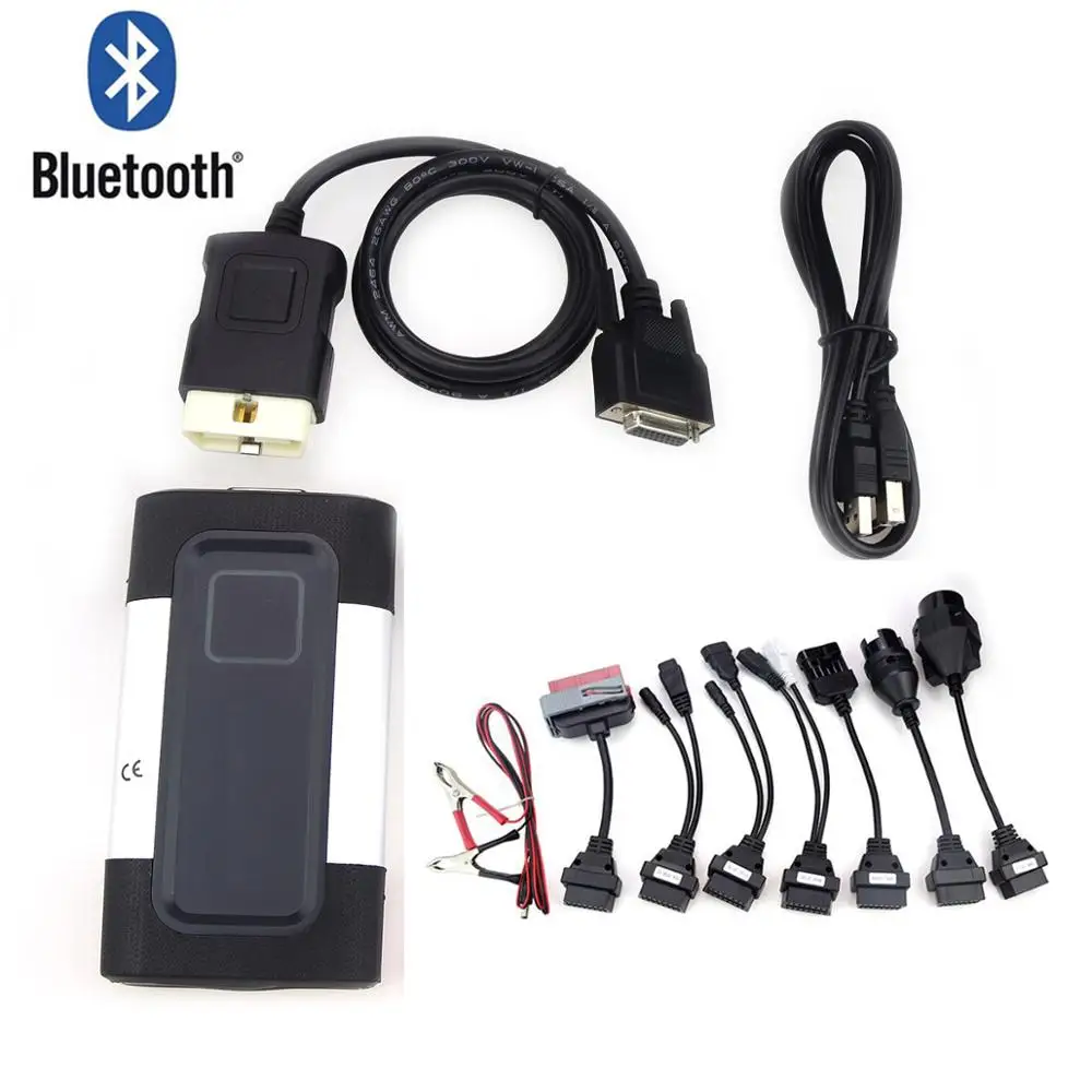 

New vci 2016.0 keygen with bluetooth obd2 cable diagnostic tool TCS cars trucks vd ds150e cdp for delphis vdijk autocoms pro