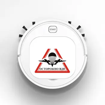 

Smart Sweeper Robot House Durable Power Floor Cleaning Robots Vacuum Cleaner 1800pa caution Russian Airborne Forces