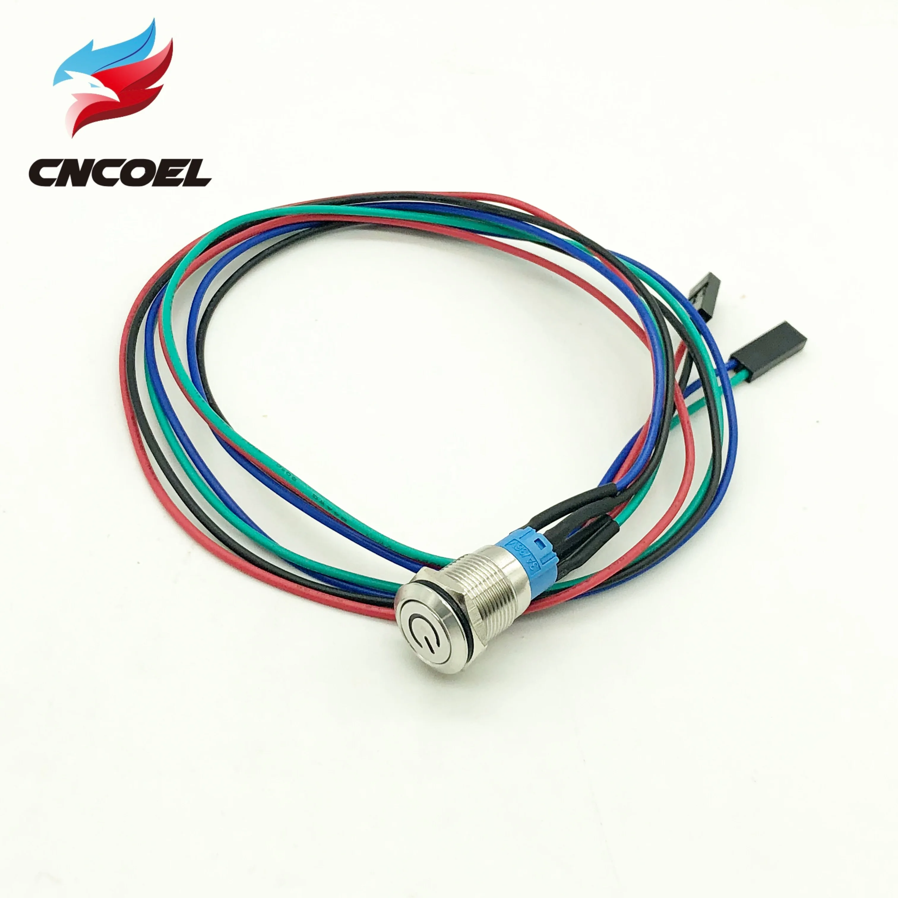 Водонепроницаемый компьютер с металлическим нажимсветодиодный светодиодным