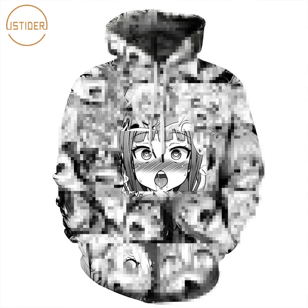 ISTider Harajuku японский мультфильм комиксов 3D толстовки унисекс осень/зима аниме
