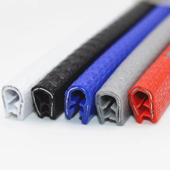 

5M Universal Car Door Edge Scratch Protector Strip Sealing Guard Trim Automobile Door Stickers Decoration Protector Car-styling