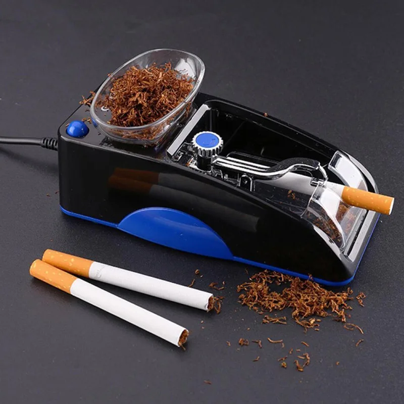 Electric Automatic Cigarette Rolling Machine Injector Maker Tobacco Roller P7Ding