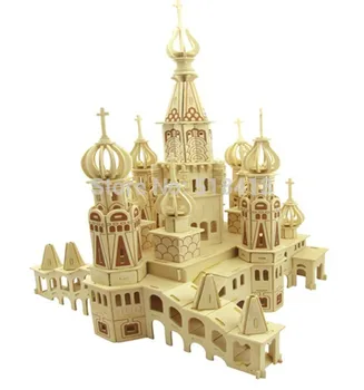 

Wooden Jigsaw Puzzle Toy Building Toys St Petersburg Unisex Construction 3d Hot Sale 2020