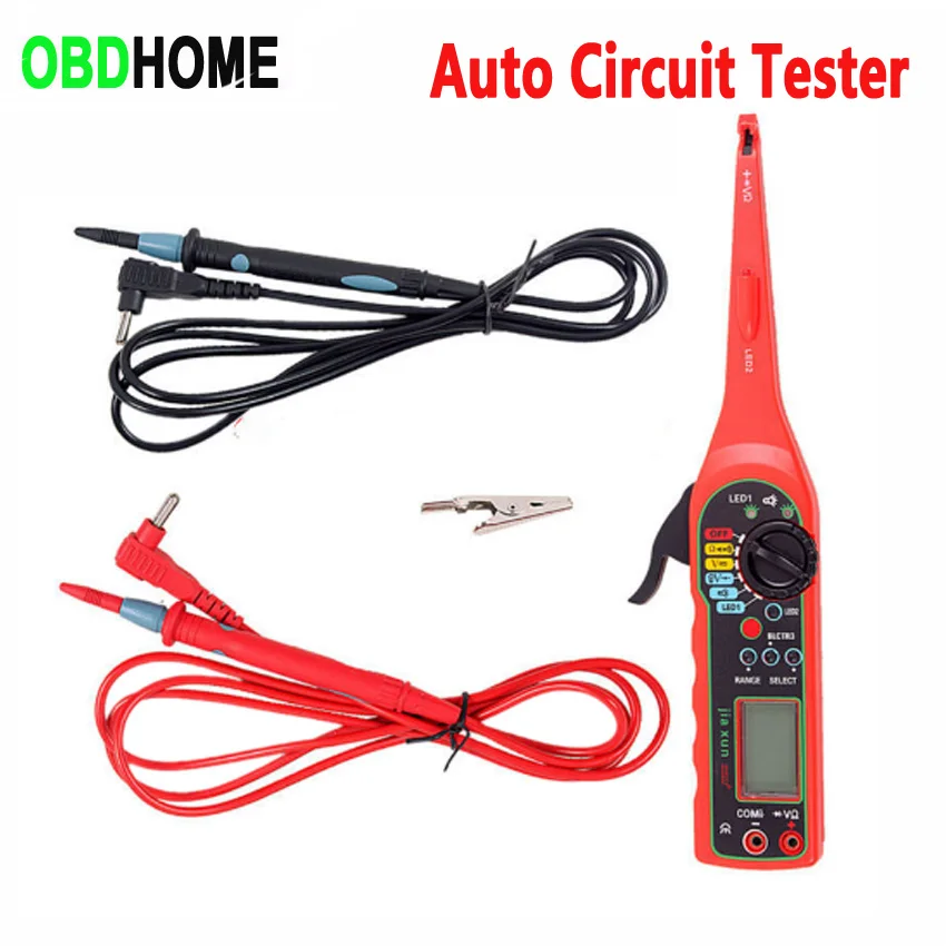 Digital Multimeter Analyzer for Automotive Circuit Fault Detection Electric Handheld Tester 0-380V Car Diagnostic Repair Tool