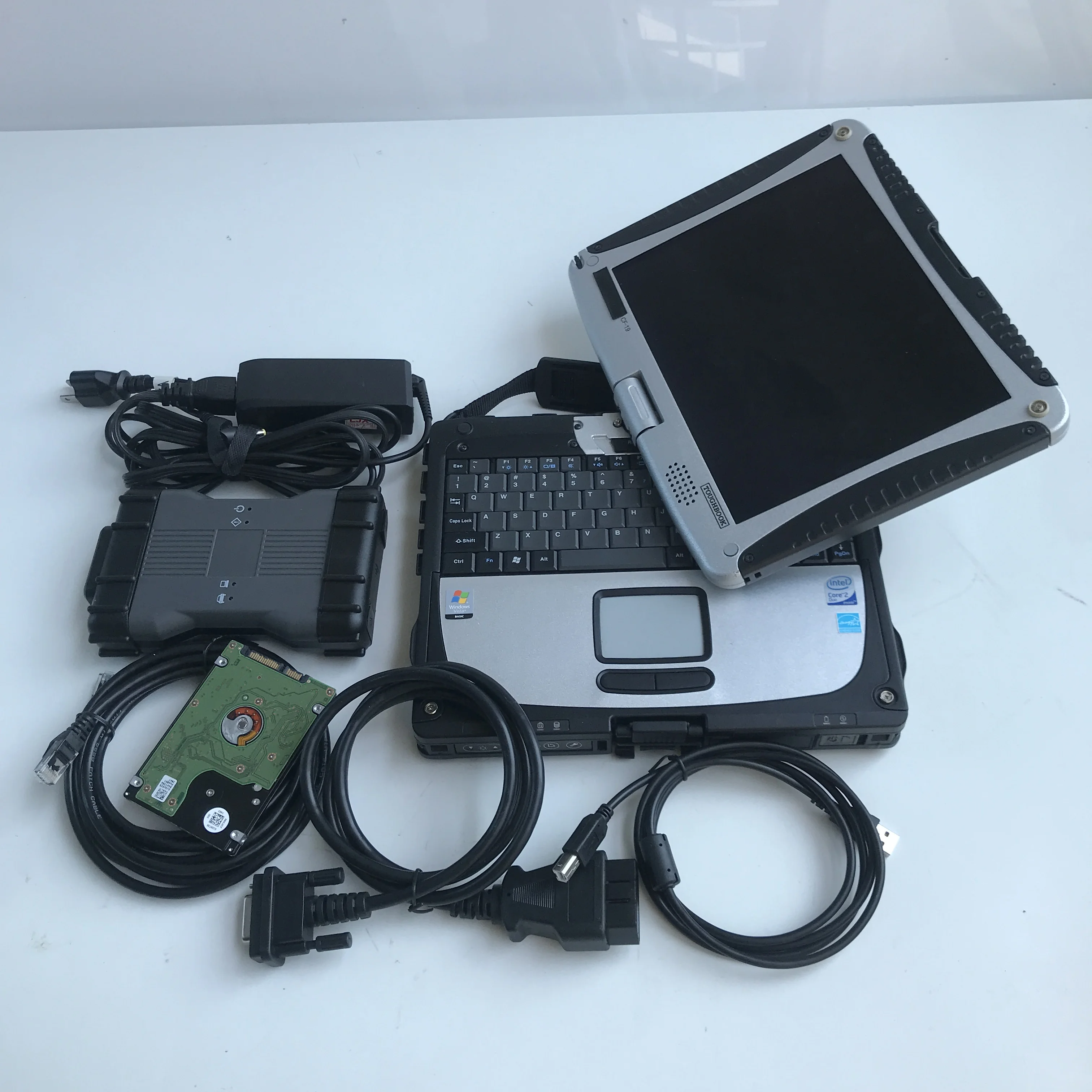 Newest MB Star C6 Diagnosis VCI CAN DOIP Protocol 2021.03v Software hdd with laptop cf-19 ram 4g toughbook cf19 full set | Автомобили и