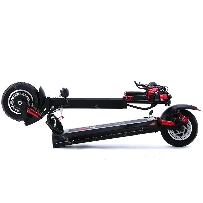 Powerful Electric Scooter 2400W 60V Two Wheel Electric Scooters Dual Drive High Speed 70KM