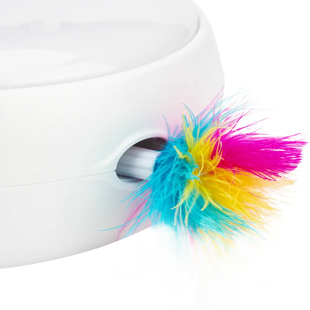Electric Cat Smart Toy Stick Crazy Game Turning Record Player ch Mouse Donut Automatic