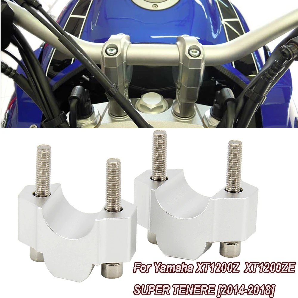 

For Yamaha XT1200Z Super Tenere XT1200Z XT1200ZE XT-1200Z NEW Motorcycle Accessories Handlebar Riser Bars Clamp 2022 2021 2020