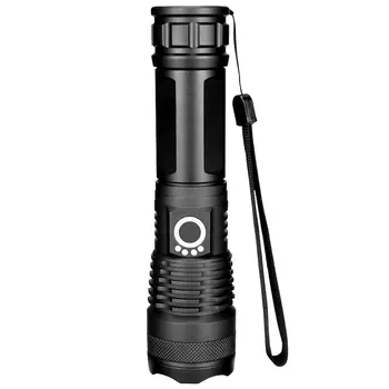 

Aluminum Alloy Made Of Durable Led Outdoor Lighting USB Charging Aluminum Light Flashlight Telescopic Focusing Flashlight