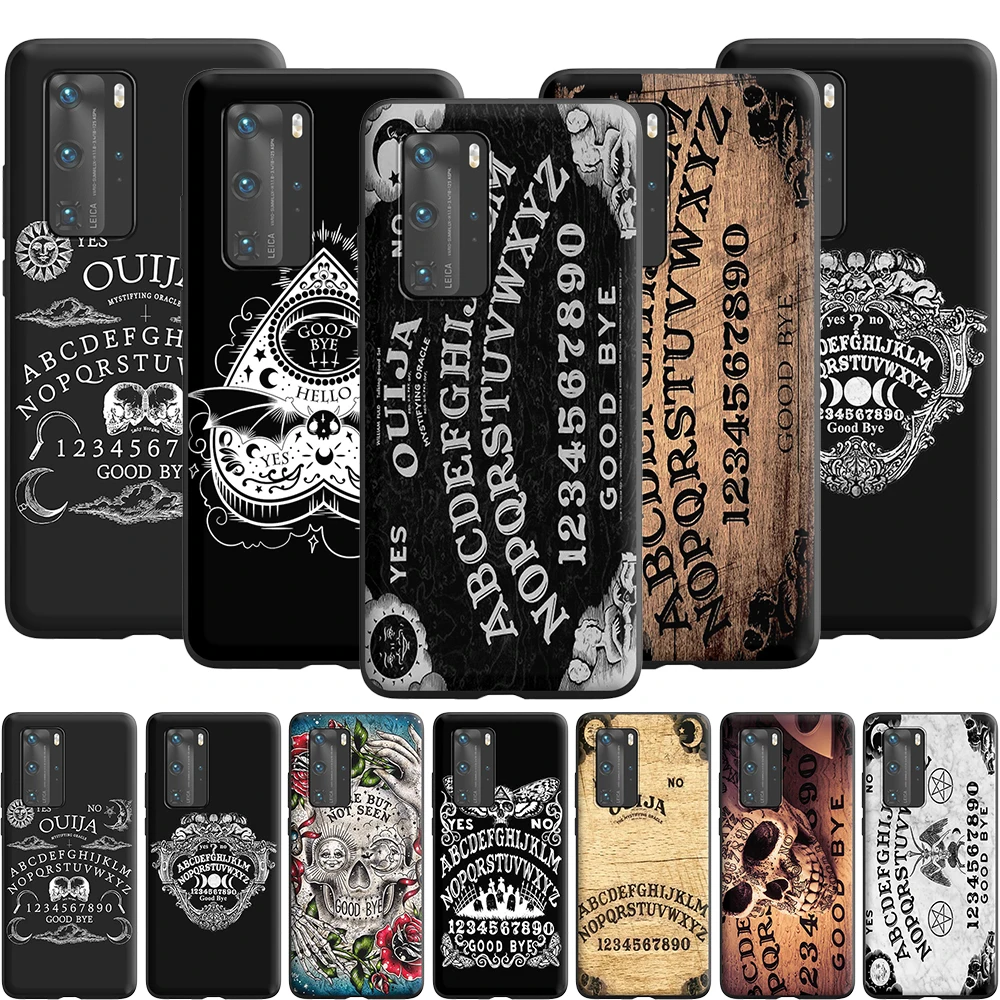 Силиконовый чехол Ouija для Huawei P40 P30 P20 P10 Pro Lite P Smart Z 2019 Max | Мобильные телефоны и