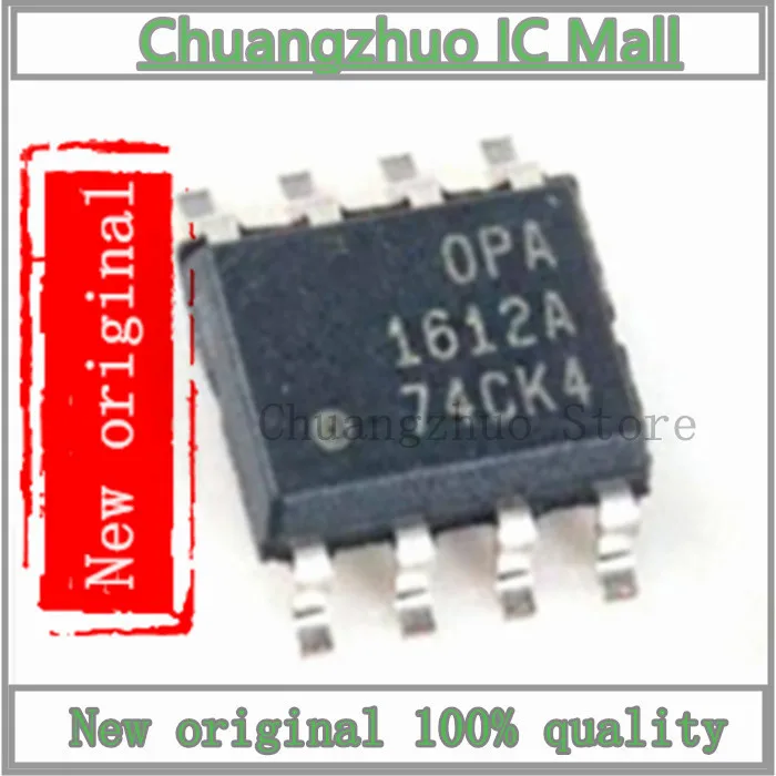 1 unids/lote OPA1612AIDR OPA1612A OPA1612 OPA 1612A OPA1612AID SOP-8 SMD IC Chip original nuevo