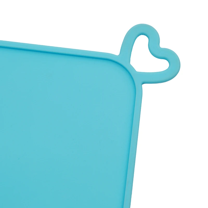Чистые принадлежности для животных, домашних животных, собак, щенков, кошек, коврик для кормления, милый силиконовый коврик для кровати, миска для еды, однотонный цвет, подстилка для воды, 4 цвета