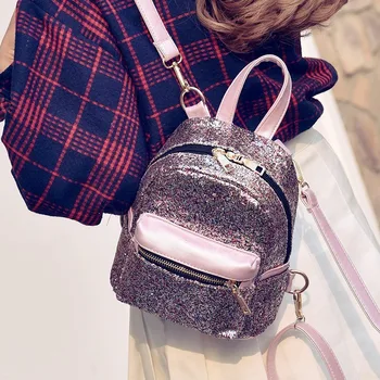 

2019 new Korean version of fashion shoulder bag women's cute casual backpack mini little girl college wind bag ladies