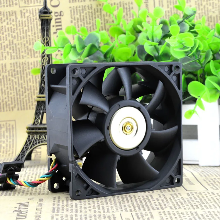 FFC0912DE 9238 12V 9 см 4 wiresPWM защиты электродвигателя Вентилятор охлаждения