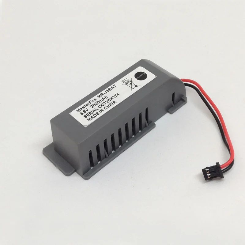 MasterFire 4 шт./лот новые оригинальные MR-J3BAT PLC промышленные MELSERVO литиевая батарея батареи для ПЛК-устройств с вилкой для MITSUBISHI