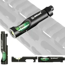 Пузырьковый уровень для 20 мм плетеная база "Пикатинни" охотничий троп тактический прицел крепления аксессуары для оружия аксессуары