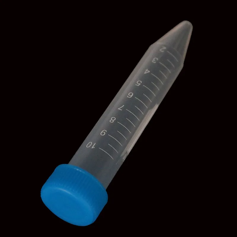 Screw Cap Plastic Bottles 10ML Transparent Tubes Samples Frozen Export Storage Containers Radiation Experiment Centrifuge Tubes