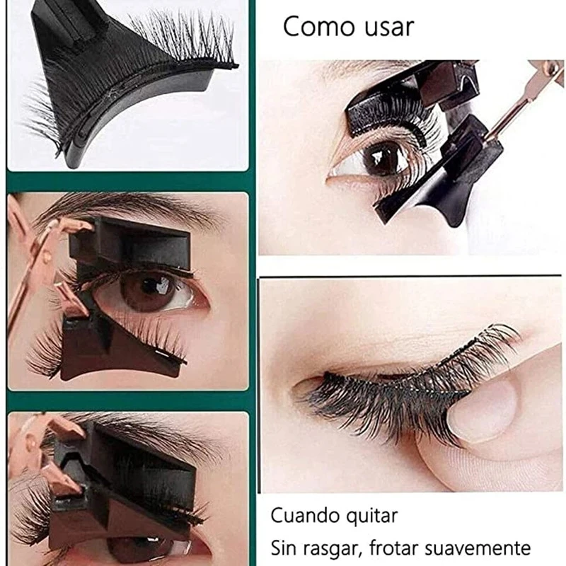 3D magnetic eyelashes With 4/5 Magnets handmade makeup Mink eyelashes extended false Reusable false Dropship fake eyelashes