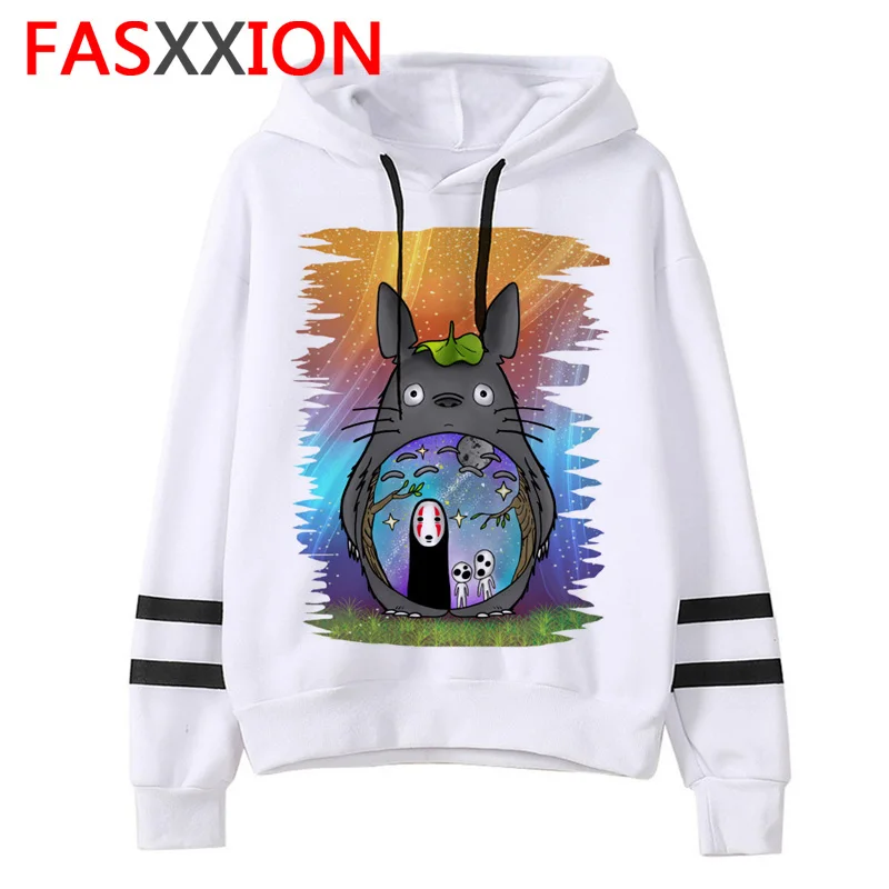 Totoro/мужская толстовка с капюшоном; Новинка; модная толстовка с героями мультфильмов для мужчин и женщин; harajuku ulzzang; принт с капюшоном; уличная одежда; Забавный аниме - Цвет: 765