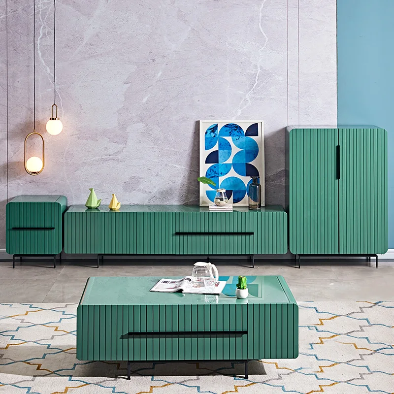 creative wooden panel cabinet TV Stand tv monitor stand mueble tv cabinet mesa table coffee table centro stand basse de salon