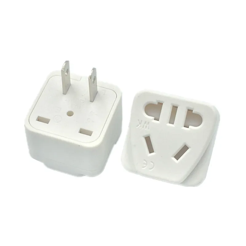 CN/AU/EU to USA 2-pin Travel Plug Adapter