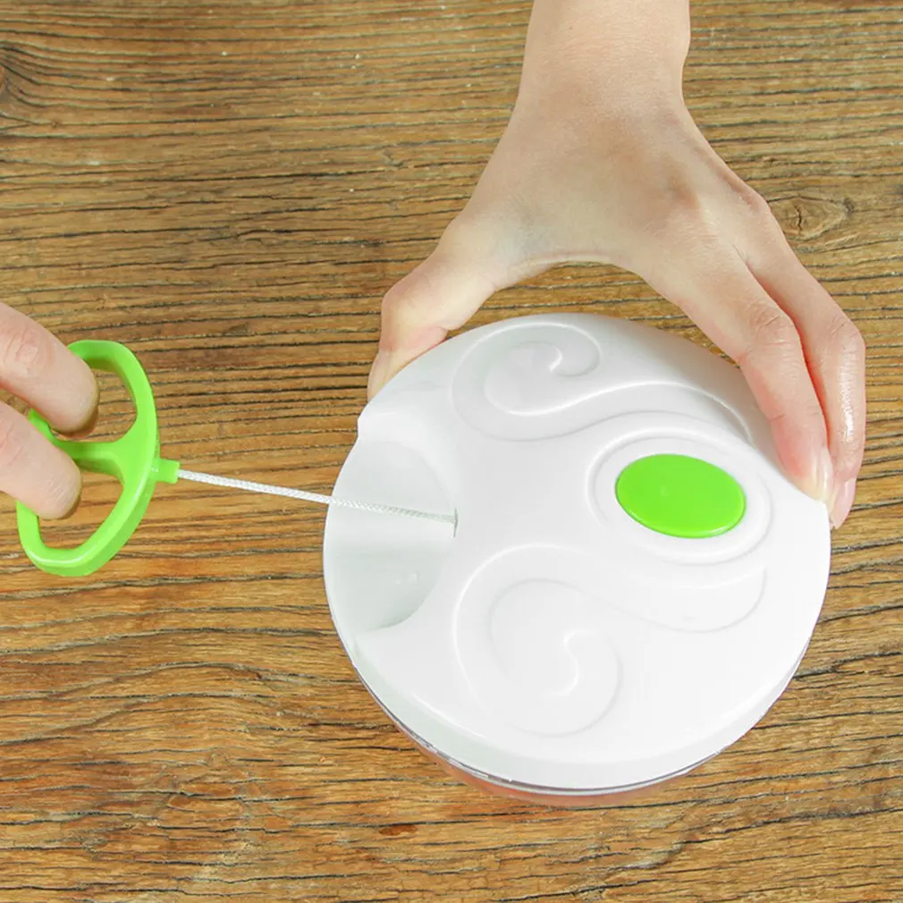 Ручной перемешивания жареные овощи Чеснок Мясорубка овощерезка ручная машина