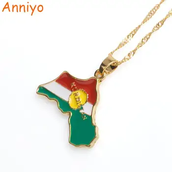 

Anniyo Kurdistan Pendant Necklaces Charm Jewelry Gifts Kurdish #007501