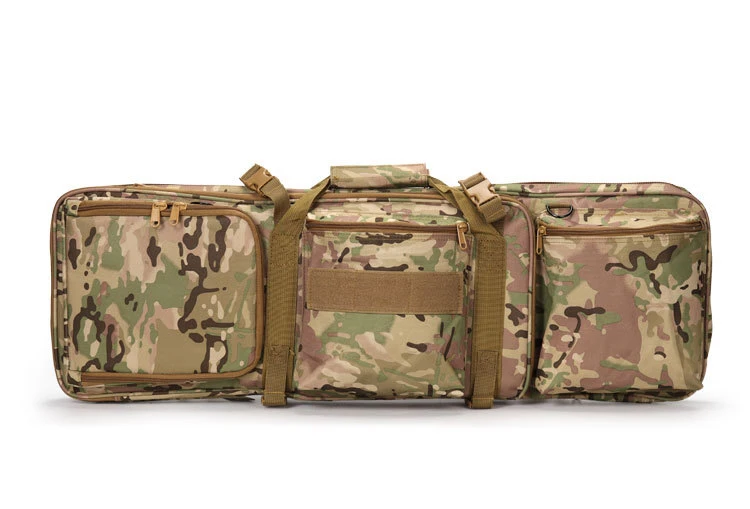 MC CAMO Тактический M4 Винтовка Сумка сверхмощный Пистолет Чехол для переноски двойной пистолет сумка охотничий страйкбол военный наплечный рыболовный рюкзак 85 см - Цвет: MC CAMO