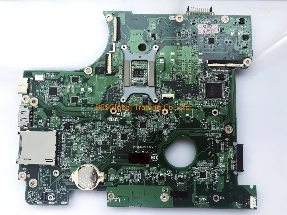 Материнская плата для ноутбука DELL N4010 CN-07NTDG 07NTDG 7NTDG DA0UM8MB6E0 материнская плата работает идеально Быстрая