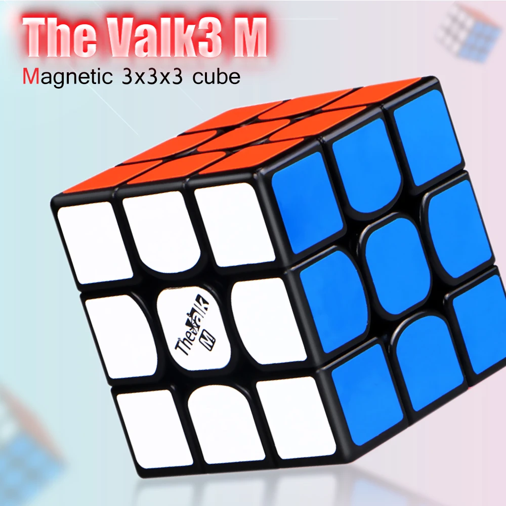 QiYi Valk3 M 3х3х3 Магнитная Магическая скорость Valk 3м кубик липкие профессиональные