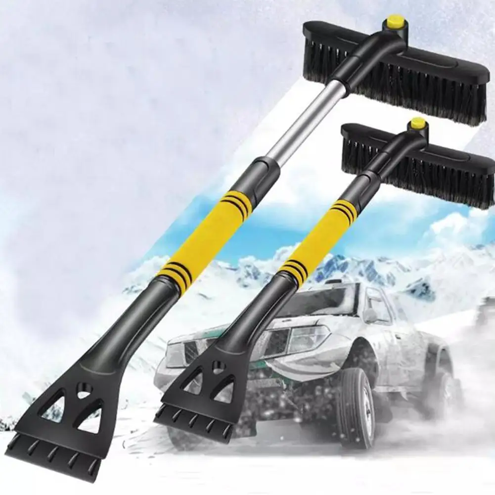 Car Retractable Snow Shovel Windshield Scraper Retractable Snow Thrower