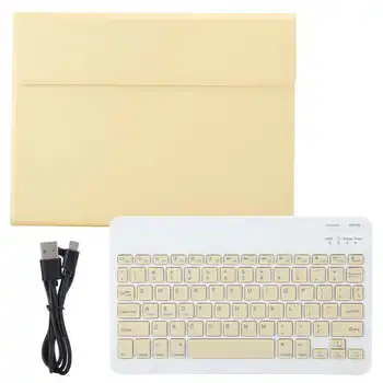 

mechanical keyboard Keyboard with PU Leather Case and Pen Slot Wireless Tablet Computer Supplies 9.7 Inch wireless keyboard