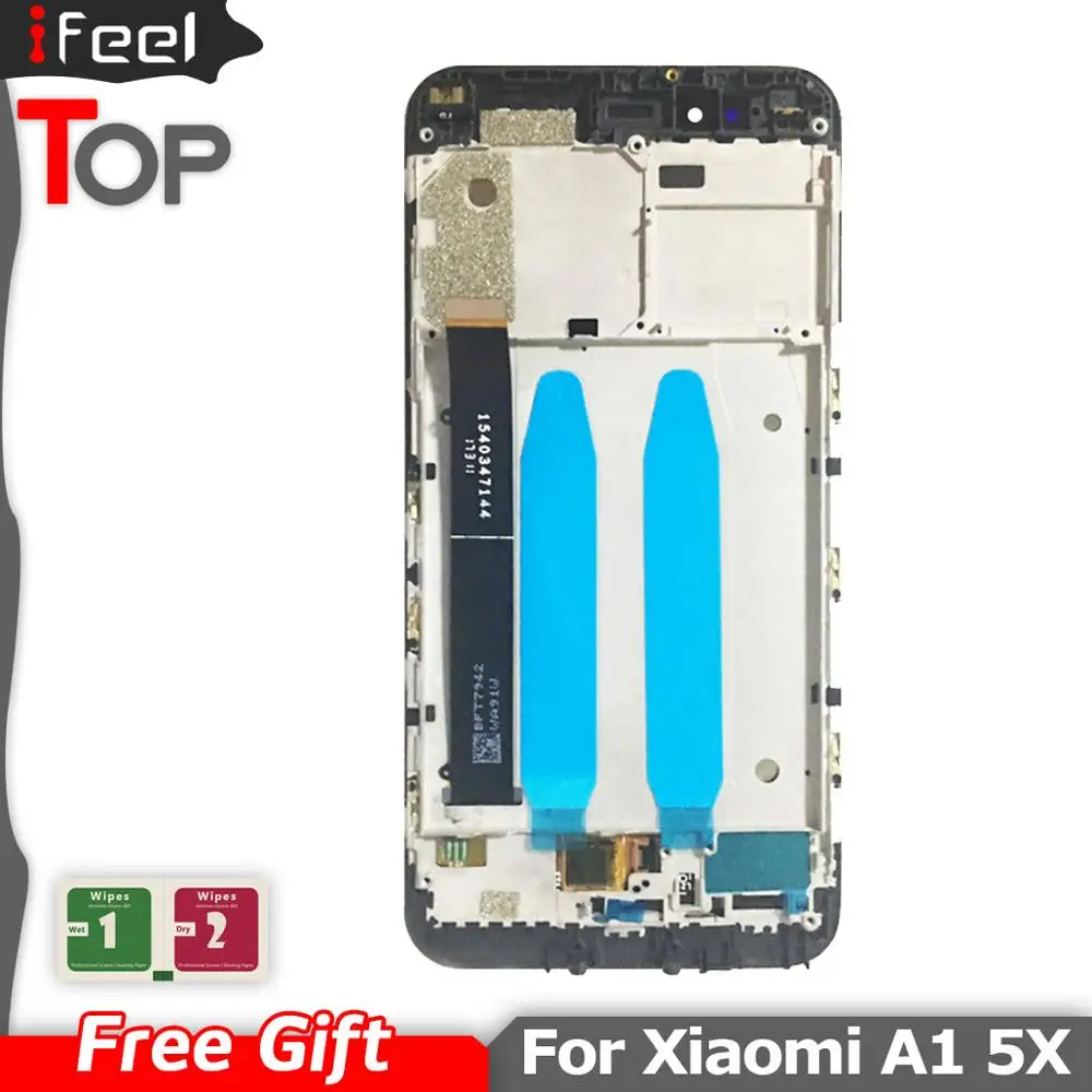 

LCD Display For XIAOMI MI A1 5X LCD Display Touch Screen with frame For Mi 5X A1 LCD Digitizer Frame Replacement Parts