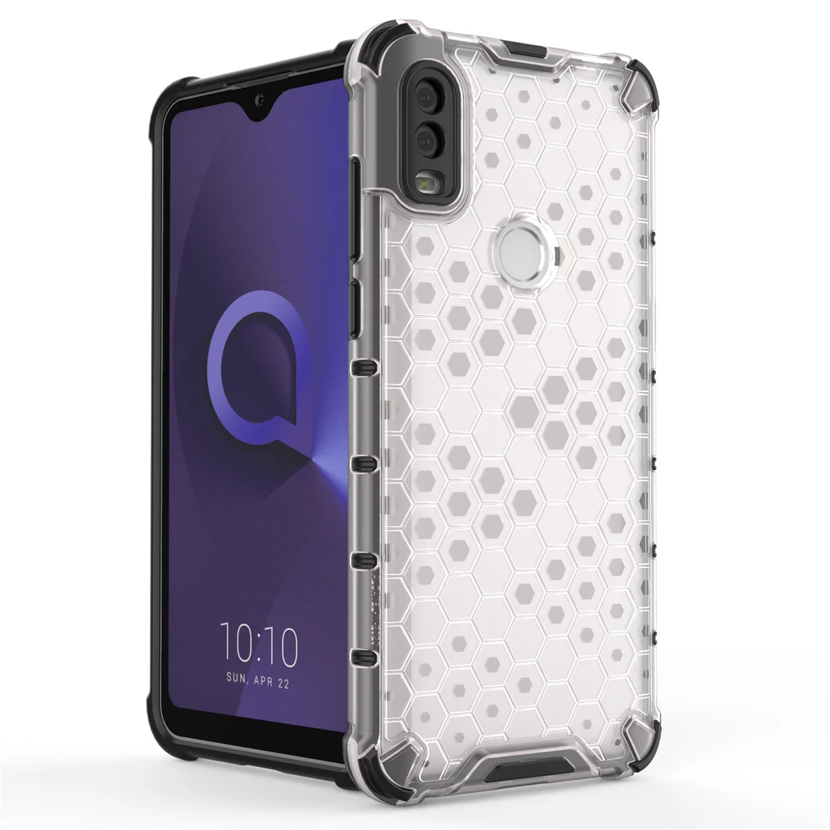 Бронированный противоударный чехол-бампер для ALCATEL 1V 1S 1B 2020 гибридный защитный