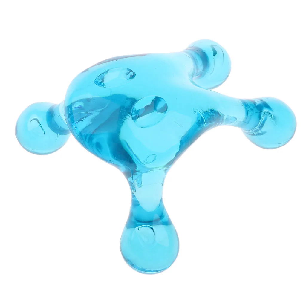 Deep Tissue Fascia Myofascial Reflexology Trigger Point 4 Knobs Massage Tool Reflexology Acupressure Massager Hand Held