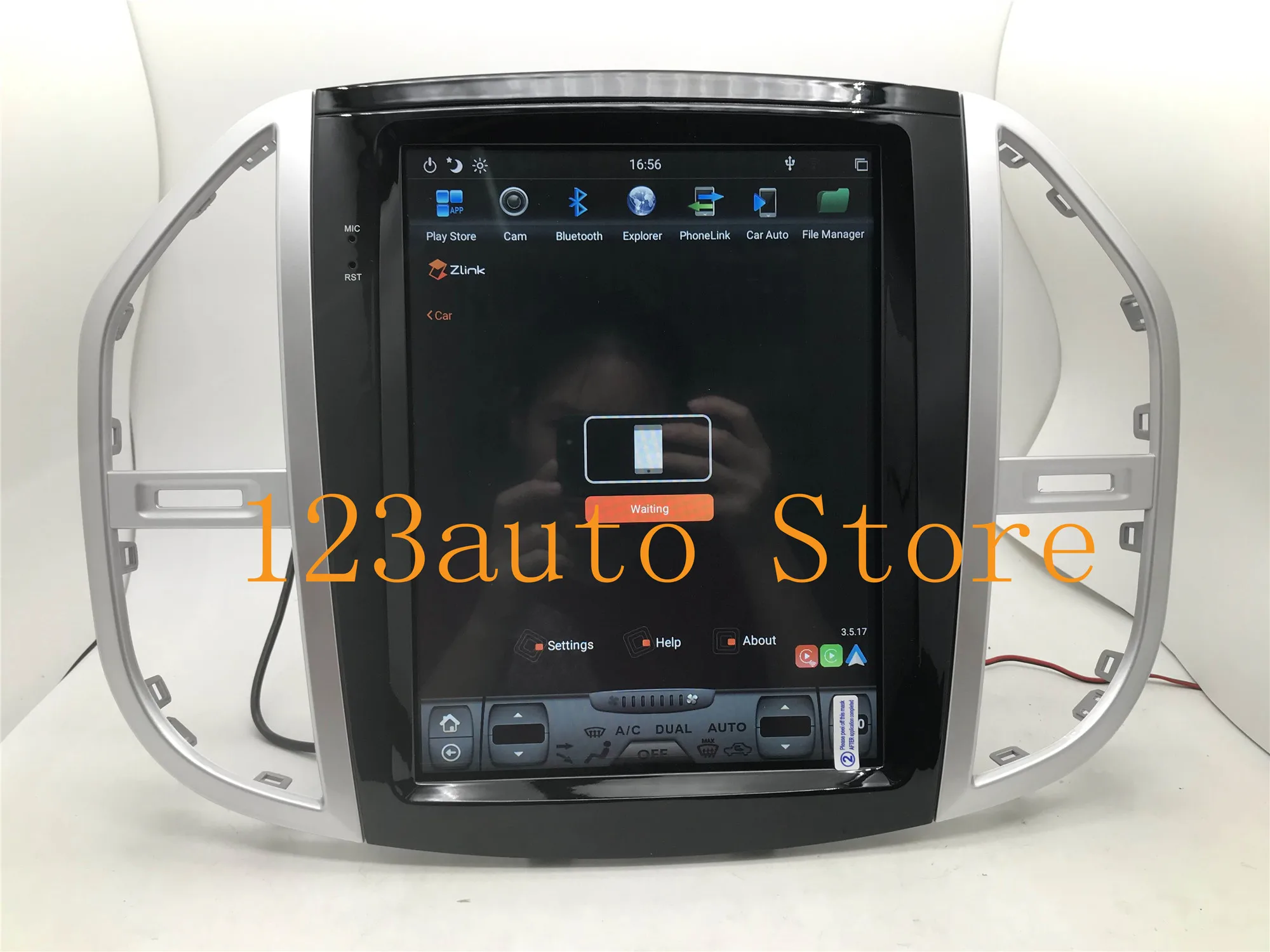 12 1 ''вертикальный автомобильный DVD плеер Tesla Style Android 9 0 GPS навигация радио для Benz