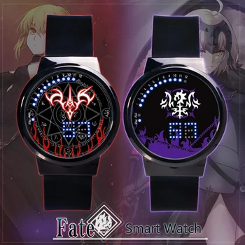 

Fgo touch screen waterproof Smart watch scp sword god domain Fate animation game peripheral Saber SmartWatch for men women