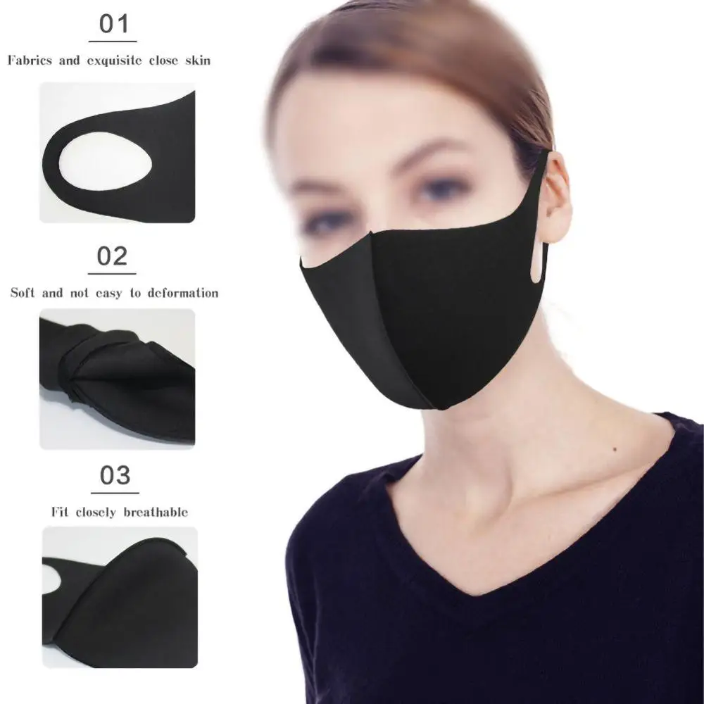 

1pcs Unisex Universal Pollution Mask Anti Air Dust And Smoke Mask With Earloop Washable Respirator Mask for men women