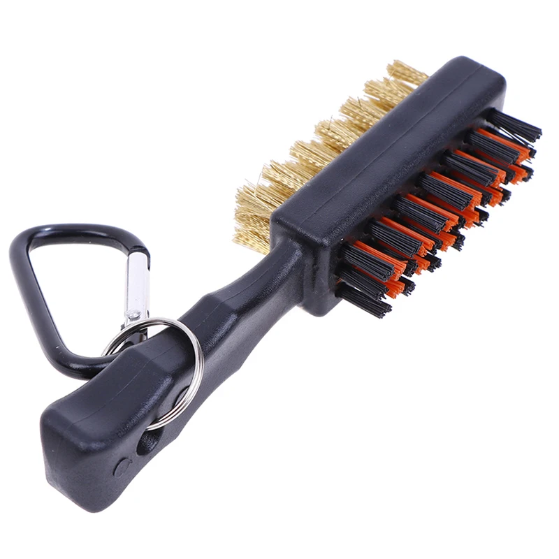 Щетка для клюшек гольфа щетка очистки пазов 2-сторонняя клюшка клиновидный шарик