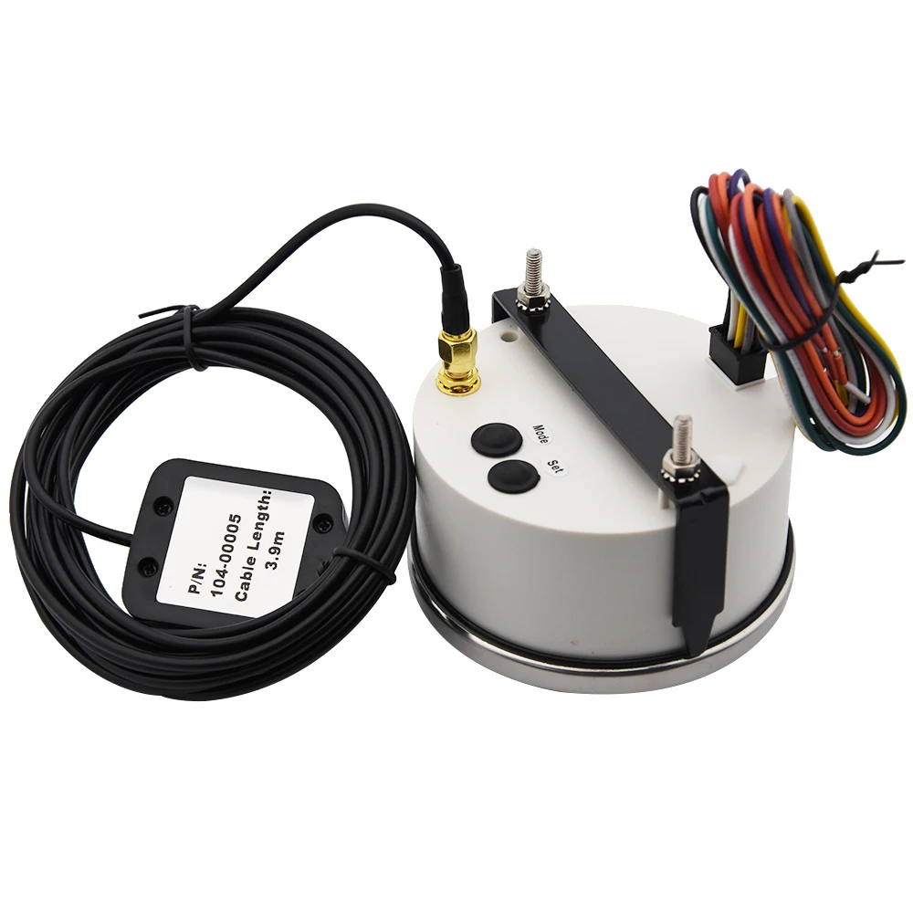 US $105.84 85mm Gps Speedometer 6 In 1 MultiFunctional Auto Gauges Tachometer Fuel Level Water Voltmeter Temp Oil Pressure 5bar Universal