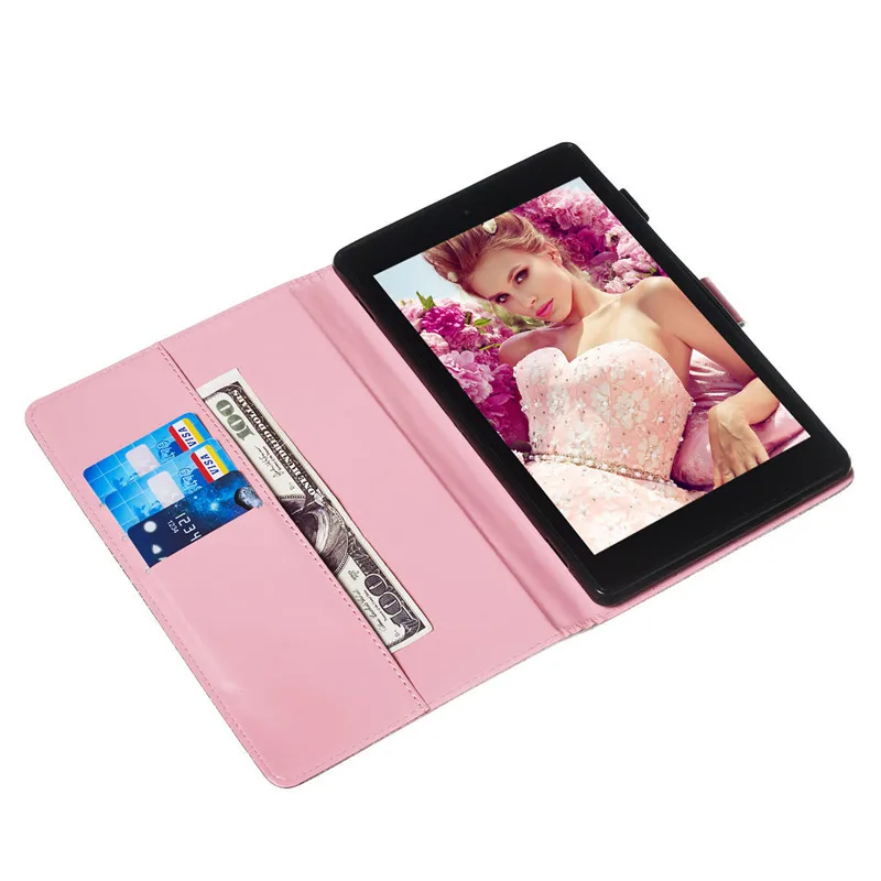 Wekays для Amazon Kindle Fire/Kindle Fire HD 8 с блестками и изображениями героев мультфильмов кожаный чехол Fundas для Amazon Kindle Fire HD 8 HD8 8," Чехол