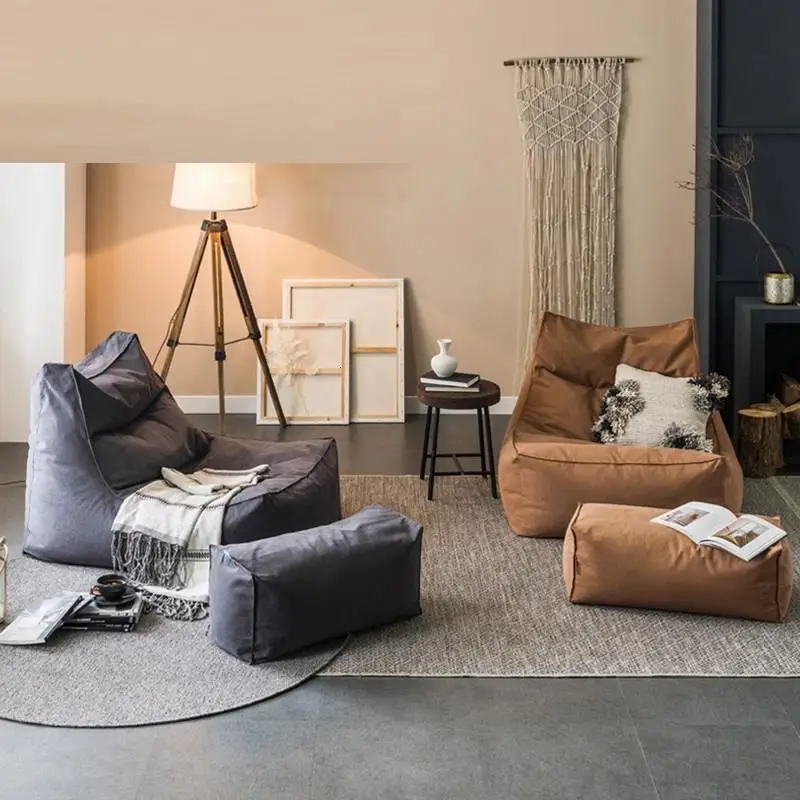 Armut Koltuk sandaleler Sedia Ouro Одноместный Кадир татами Sedie Silla кровать Золотой пуф Beanbag Cadeira кресло фасоли мешок диван