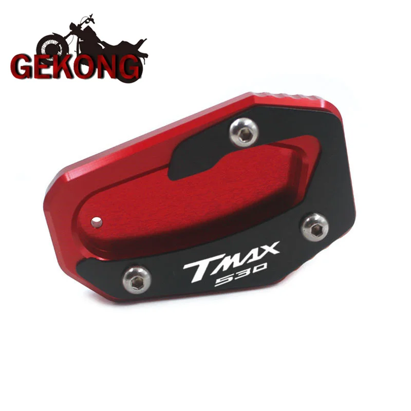 Soporte lateral de pie para motocicleta, placa de extensión para YAMAHA