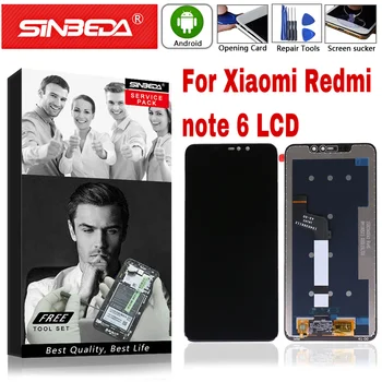 

6.26 inch LCD For Xiaomi Redmi note6 pro LCD Display Touch Screen Digitizer Assemble For Redmi note6 pro LCD Screen With Frame