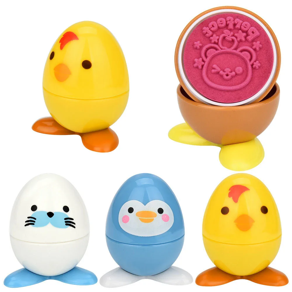 Stampers surtidos de dibujos animados para niños, juguetes de decoración para fiesta, Premio escolar, regalo para chico, 2 uds.