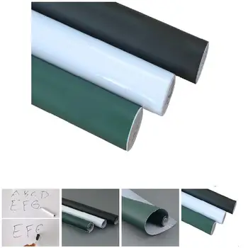 

Creative DIY Chalk Board Solid Color Blackboard PVC Eco-friendly Waterproof Wall Sticker Kids Draw Study Decor Wallpaper