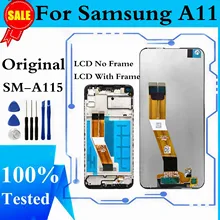 

NEW ERQI 2022 LCD For Samsung Galaxy A11 LCD Display Touch Panel Screen Assembly For Samsung A115F A115F/DS LCDs Replacement