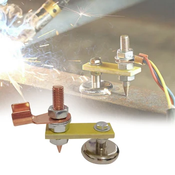 

Welding Magnetic Head Ground Wire Tool Strong Magnetism Large Suction Grounding Accessories QJS Shop