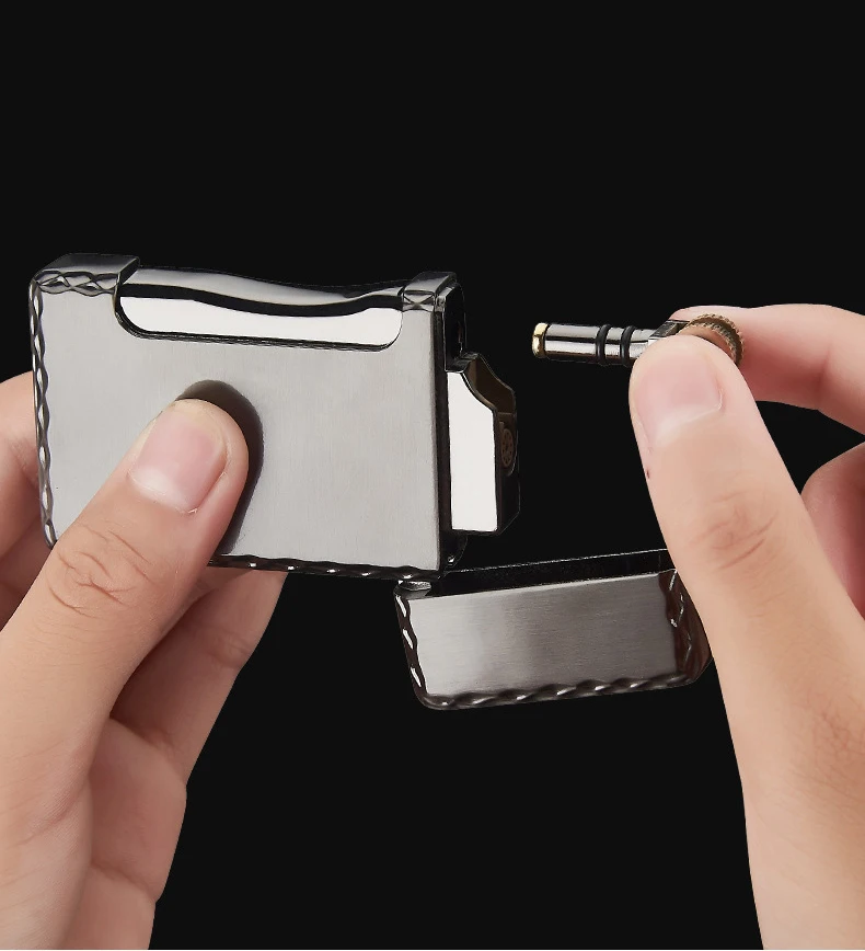 Прикуриватель для сигар паяльная лампа-турбо электронные зажигалки аксессуары для курения Новые Креативные металлические зажигалки гаджеты для мужчин